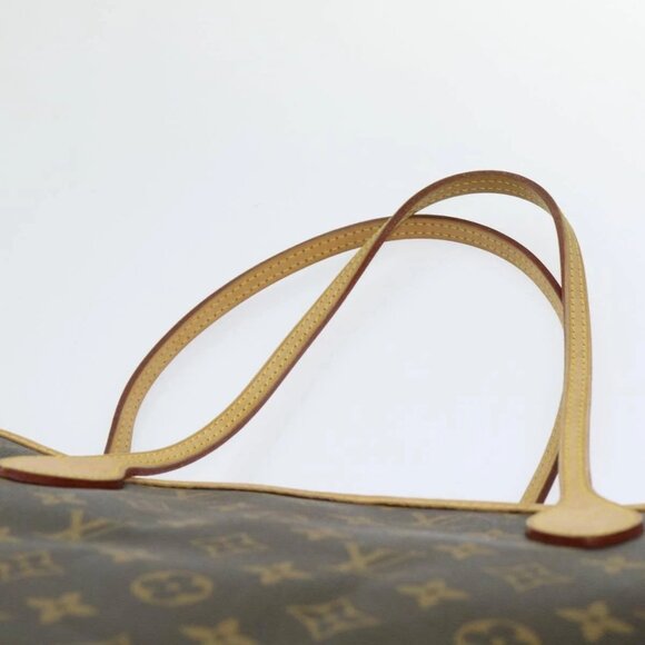 LOUIS VUITTON Monogram V line Neverfull MM Tote Bag Pink M41602 LV Auth am4905 - Picture 9 of 16